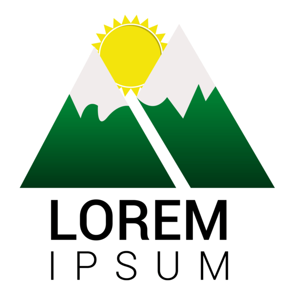 Mountain Logo PNG Vector