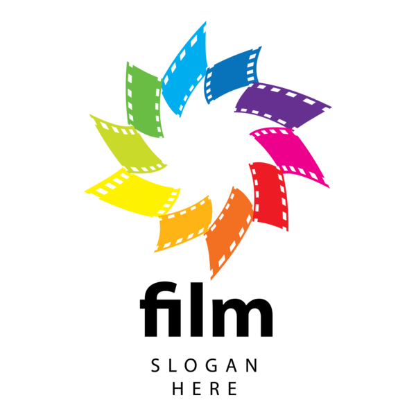 Movie Film Logo PNG Vector
