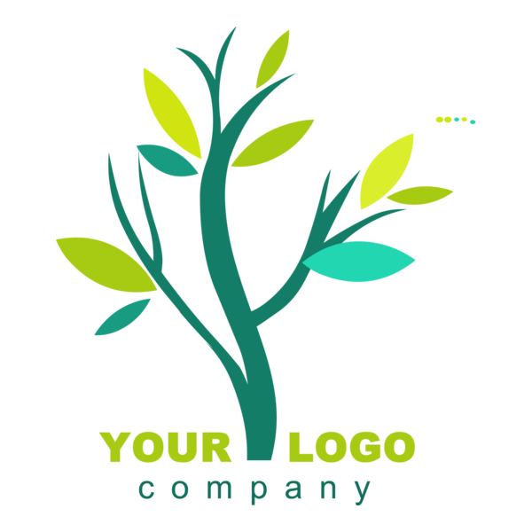 Nature Tree Logo PNG Vector