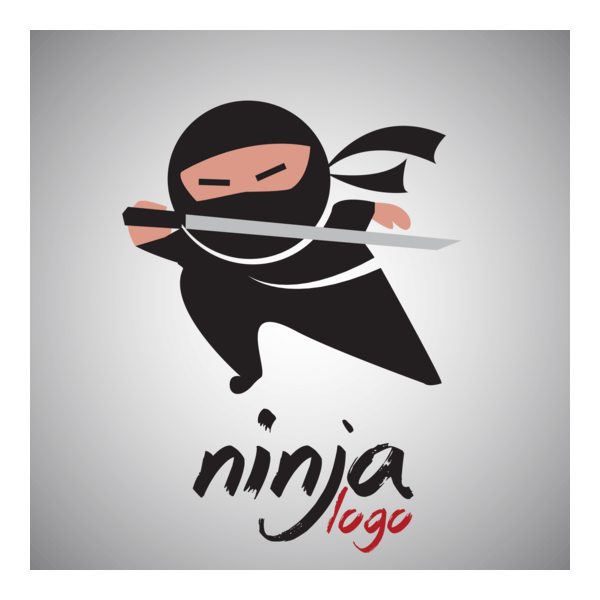 Ninja Logo PNG Vector