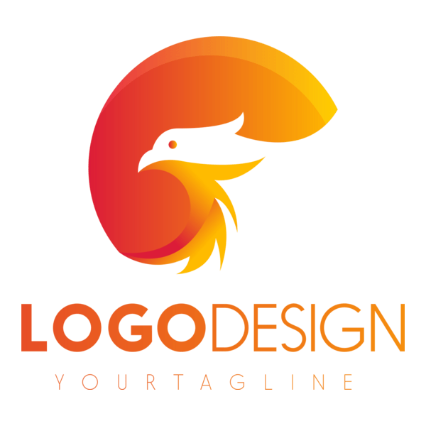 Orange Hawk Logo PNG Vector