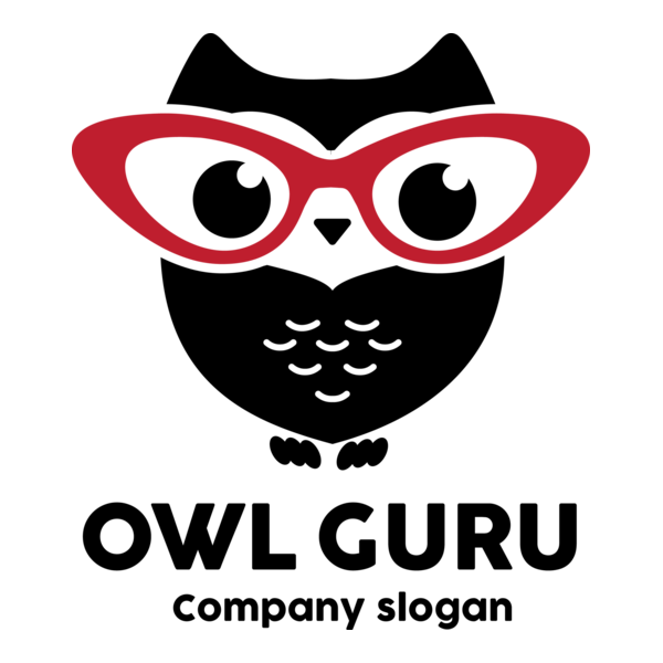 OWL GURU Logo PNG Vector