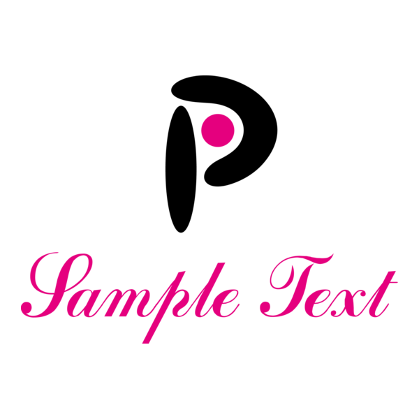 P Letter Logo PNG Vector