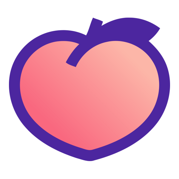 Peach Logo PNG Vector