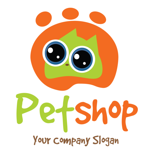 Pet Shop Logo PNG Vector