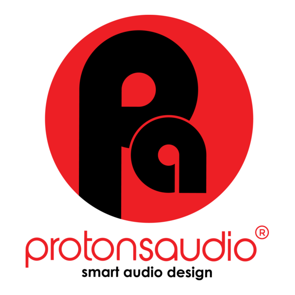 Protons Audio Logo PNG Vector