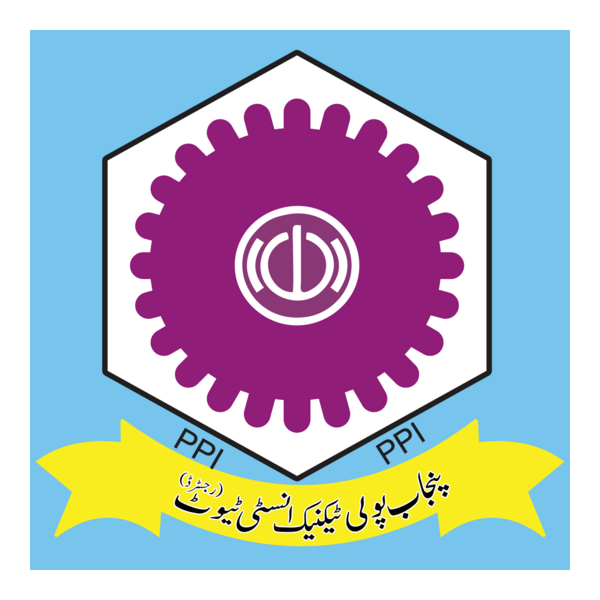 Punjab Polytechnic institute Samundri Faisalabad Logo PNG Vector