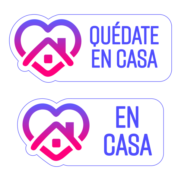 Quédate en Casa Logo PNG Vector