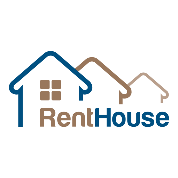 Rent House Logo PNG Vector