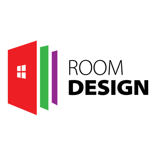 Room Design Logo PNG Vector