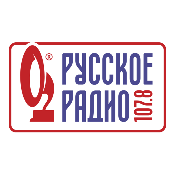 Russkoe Radio 107.8 FM Logo PNG Vector