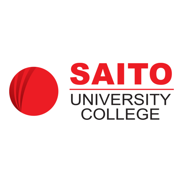Saito University College Logo PNG Vector