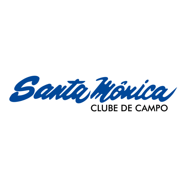SANTA MÓNICA CLUBE DE CAMPO Logo PNG Vector