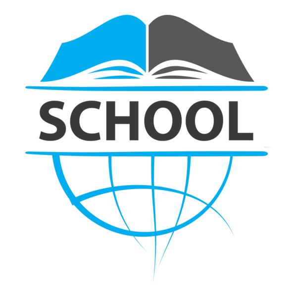 School Book on the World Logo PNG Vector