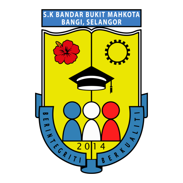 Sekolah kebangsaan Bandar Bukit Mahkota, Bangi Logo PNG Vector