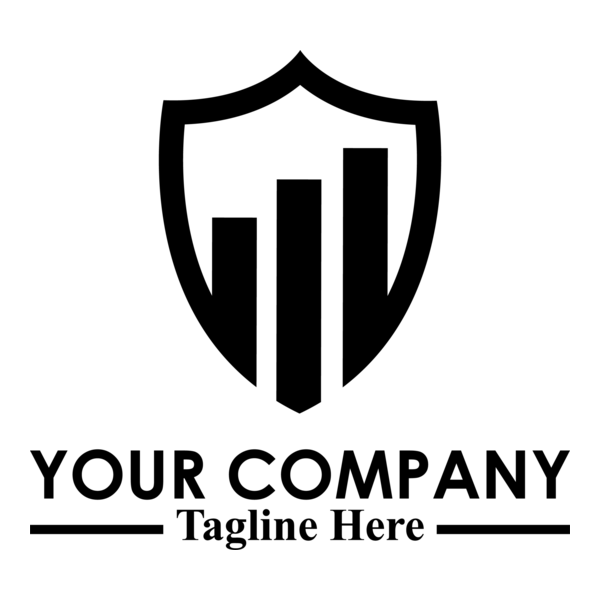 Shield bar protection Logo PNG Vector