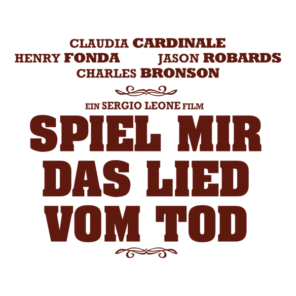 Spiel mir das Lied vom Tod Logo PNG Vector
