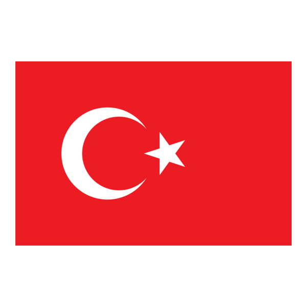 Standart Türk Bayrağı Logo PNG Vector