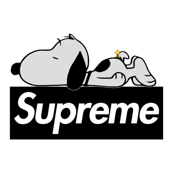 supreme snoopy sticker Logo PNG Vector