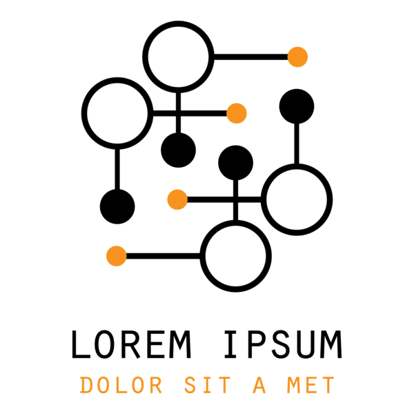 Technology Dots Logo PNG Vector