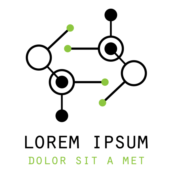 Technology Shape Logo PNG Vector