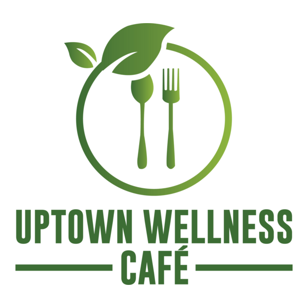 Uptown Wellness Cafe Logo PNG Vector