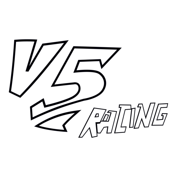 V5 Racing Logo PNG Vector