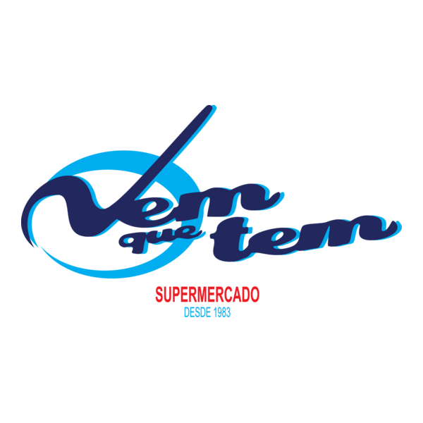 VEM QUE TEM SUPERMERCADO Logo PNG Vector