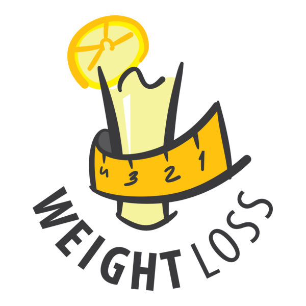 Weight Loss Logo PNG Vector