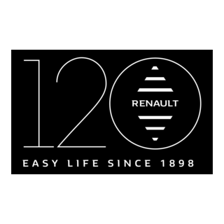 120 YEARS RENUALT Logo PNG Vector