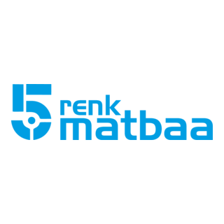 5 Renk Matbaa - Print Logo PNG Vector