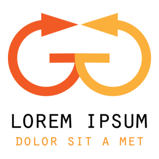 Abstract Arrows Logo PNG Vector