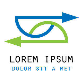 Abstract Arrows Logo PNG Vector