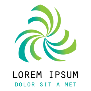 Abstract Line Shape Logo PNG Vector