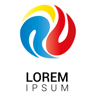 Abstract Shape Logo PNG Vector