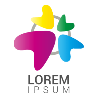 Abstract Shape Logo PNG Vector