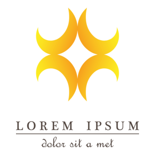 Abstract Shape Logo PNG Vector