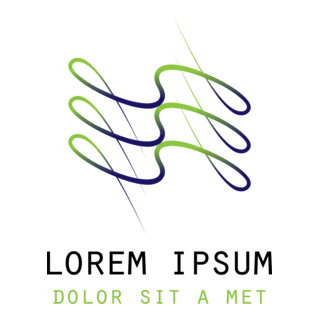 Abstract Shape Logo PNG Vector