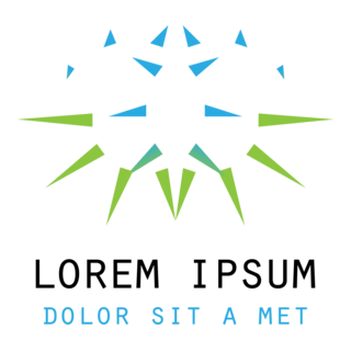 Abstract Shape Logo PNG Vector