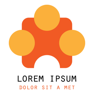 Abstract Shape Logo PNG Vector