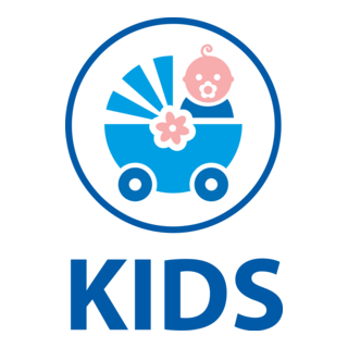 Baby Stroller Logo PNG Vector