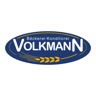 Bäckerei + Konditorei Volkmann Logo PNG Vector