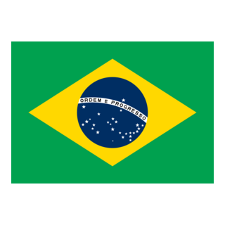 Bandeira Brasil Oficial Logo PNG Vector
