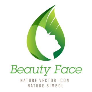 Beauty Face Logo PNG Vector