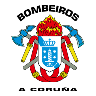 BOMBEROS LA CORUÑA Logo PNG Vector
