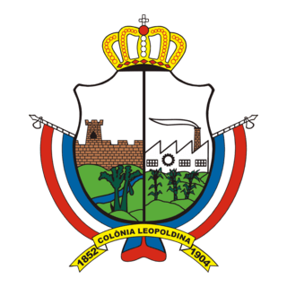 Brasão de Colônia Leopoldina - Alagoas - Brasil Logo PNG Vector