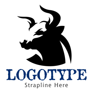 Bull Logo PNG Vector