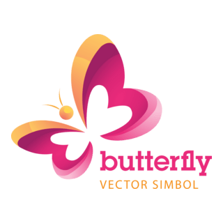 Butterfly Logo PNG Vector