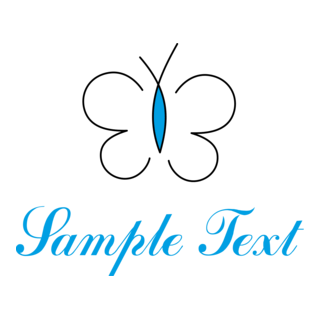 Butterfly Logo PNG Vector