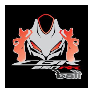 CBR 250 RR Bali Logo PNG Vector